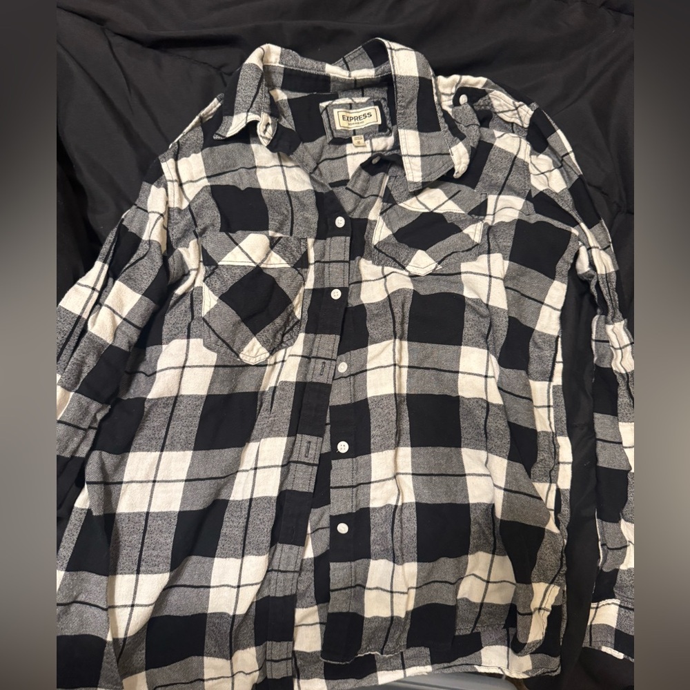 Plaid top